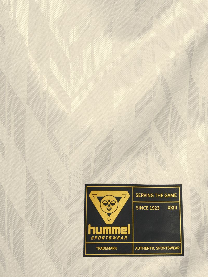 HUMMEL Beige Polyester Polo Neck T-Shirt - Image 6