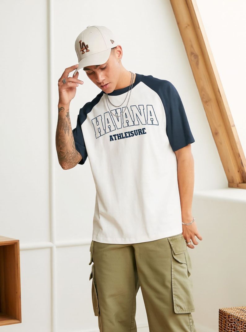 Jump Cuts Men Printed Round Neck Cotton Blend White T-Shirt - Image 3
