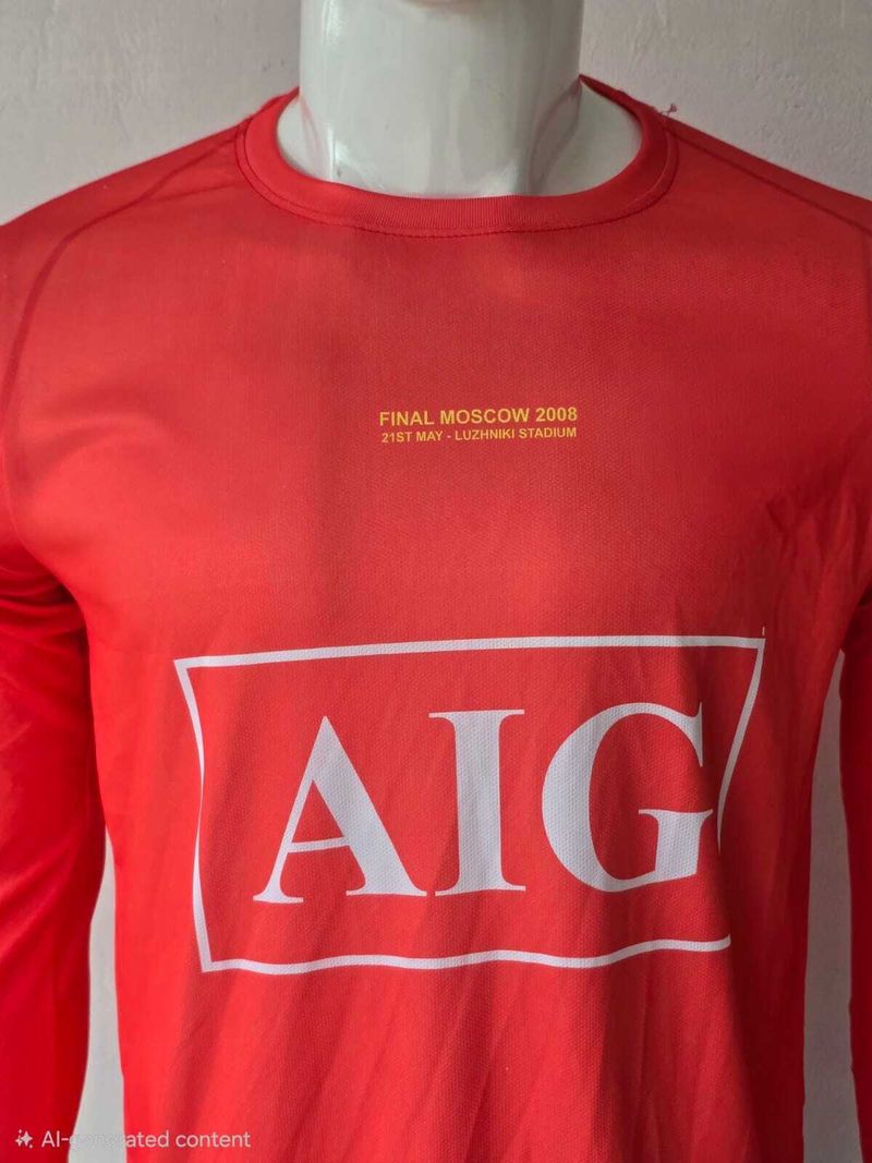 Jerseystore Men Red Polyester T-Shirt - Image 5