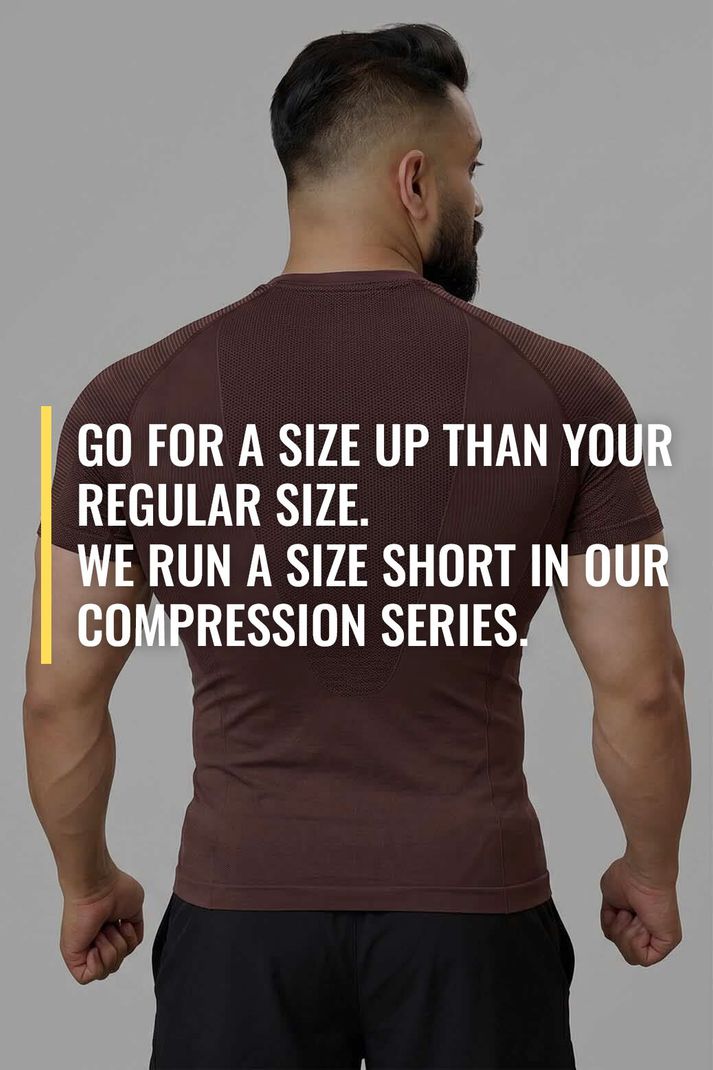 FuaarK Men Brown Typography T-Shirt - Image 6