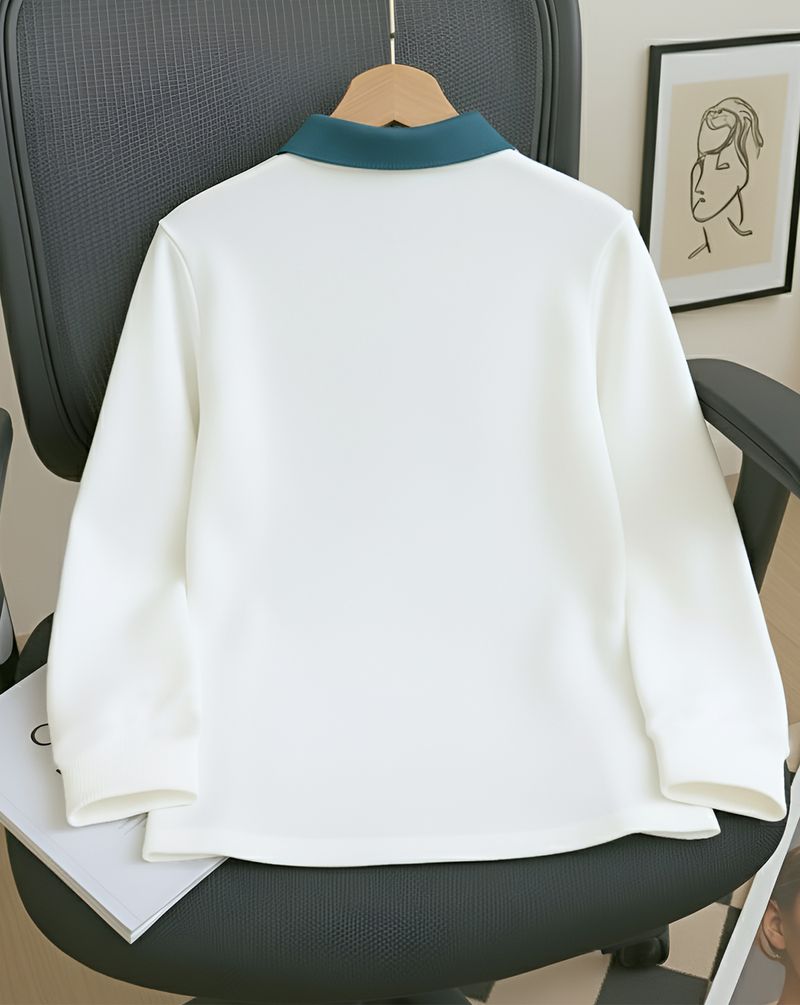 AUSK Men Full Sleeve Striped Sweatshirt - Image 3
