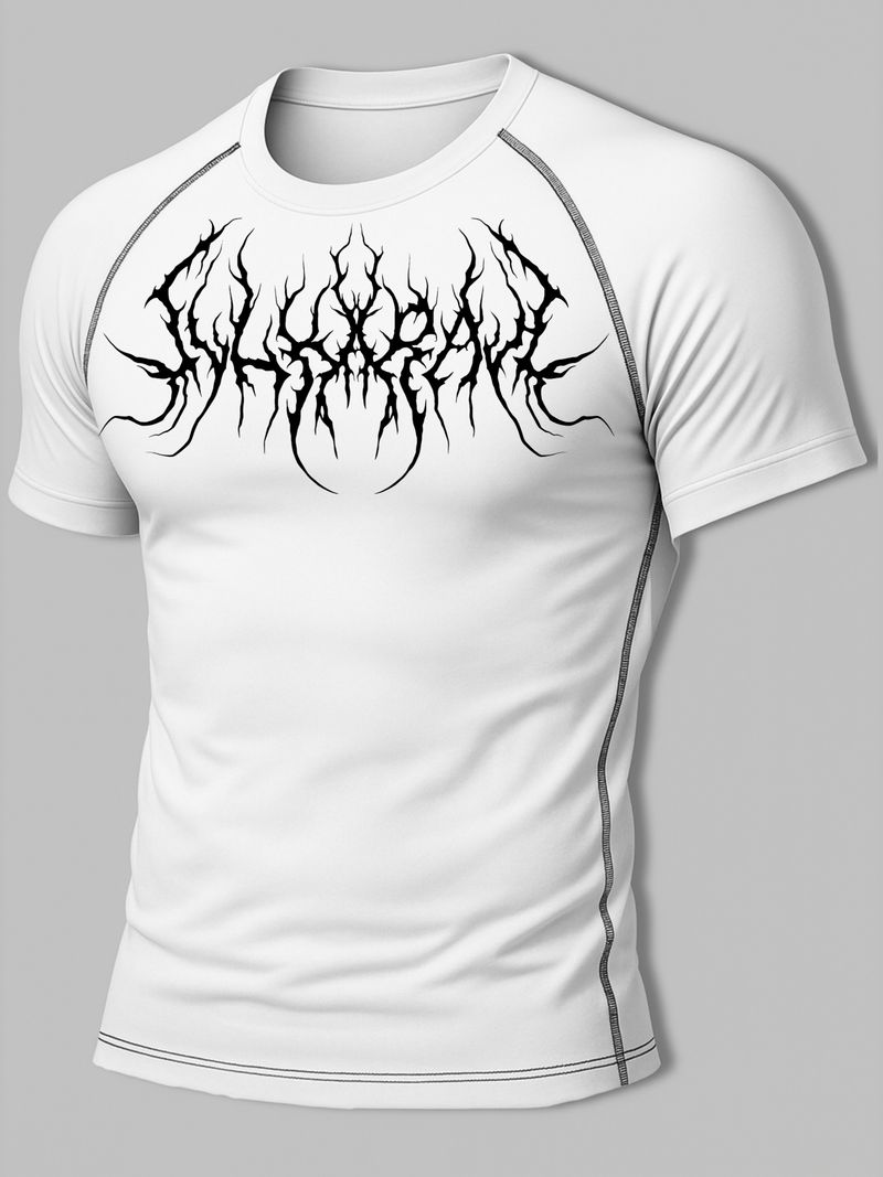 Gym Hound Men White T-Shirt - Image 2