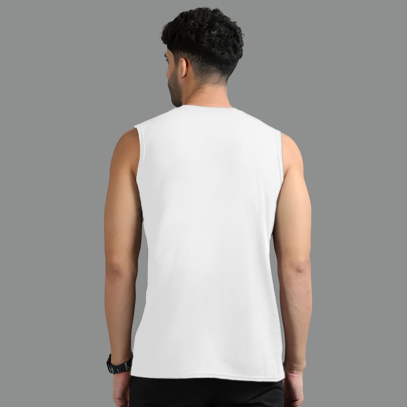 JB Jangoboy Men's Black, White Polyester T-Shirt Pack of 2 - Image 6