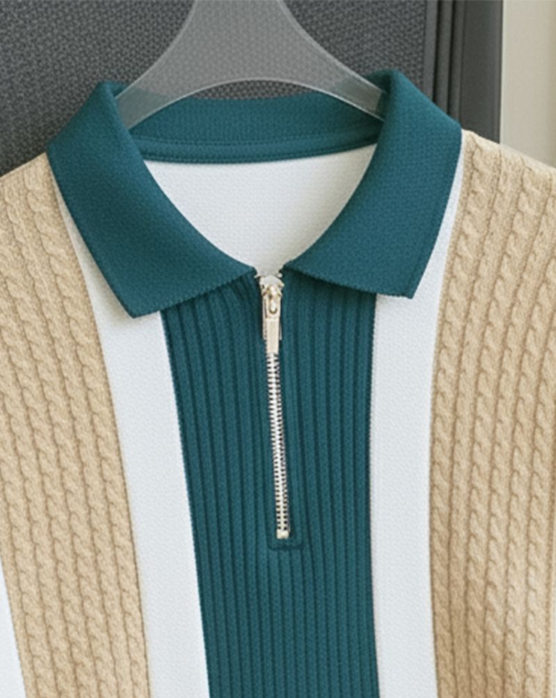 AUSK Men Full Sleeve Striped Sweatshirt - Image 4