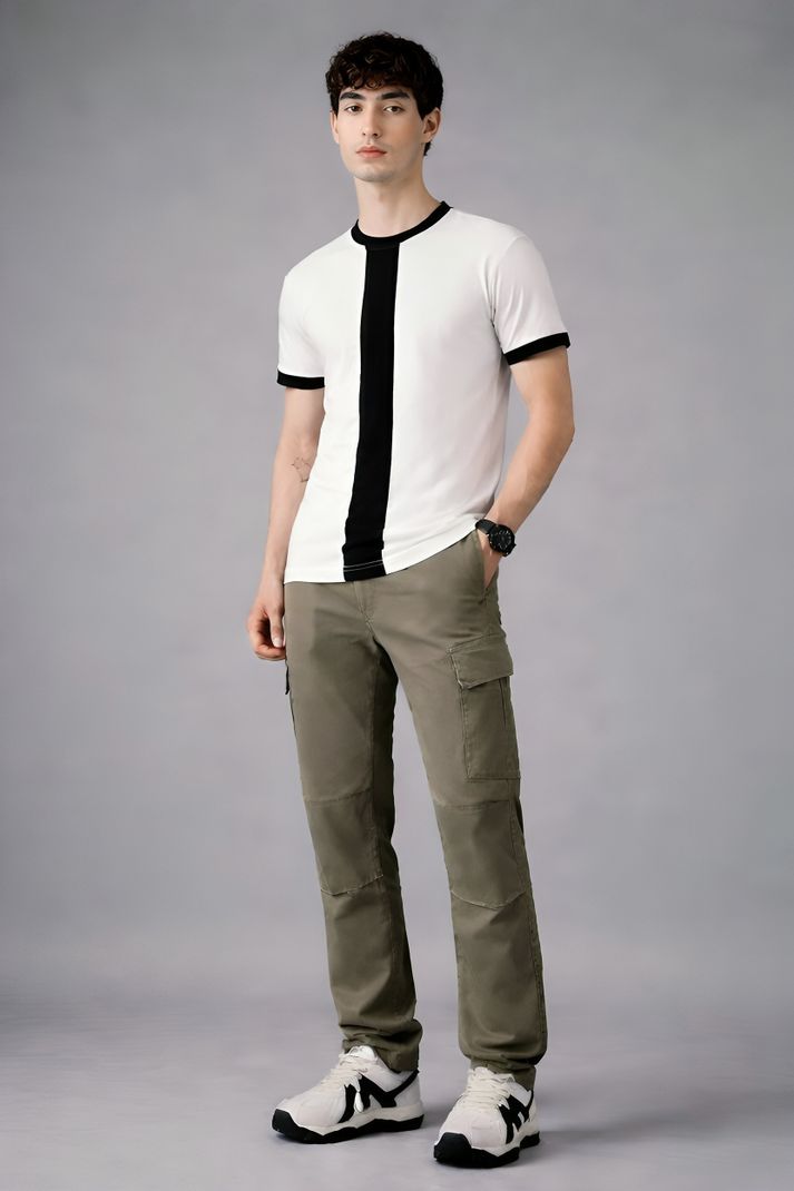 Comic Times Men White, Black T-Shirt - Image 3