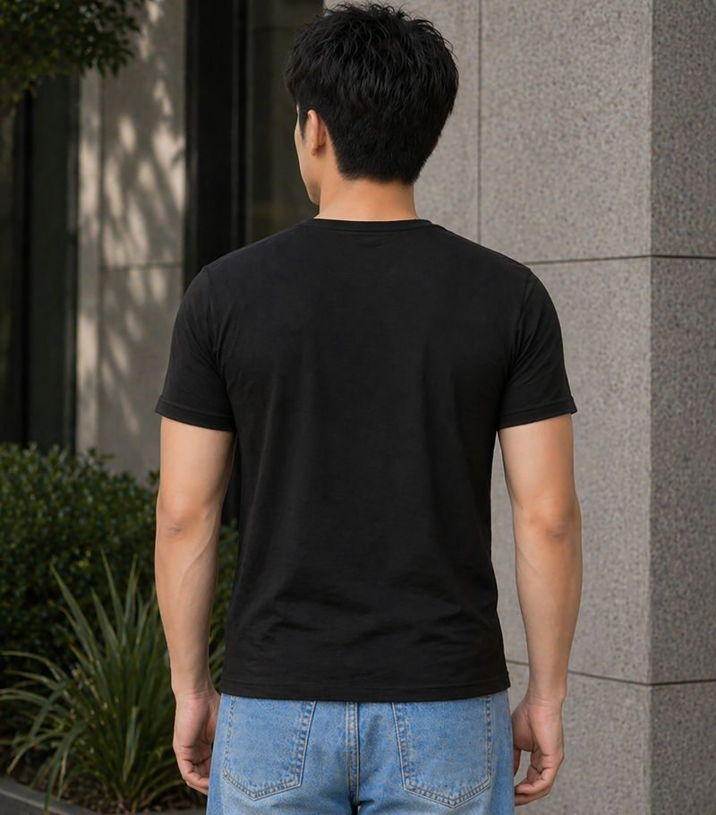 Creation By London Hills 2-Pack Men's Black, White Cotton Blend - Image 4