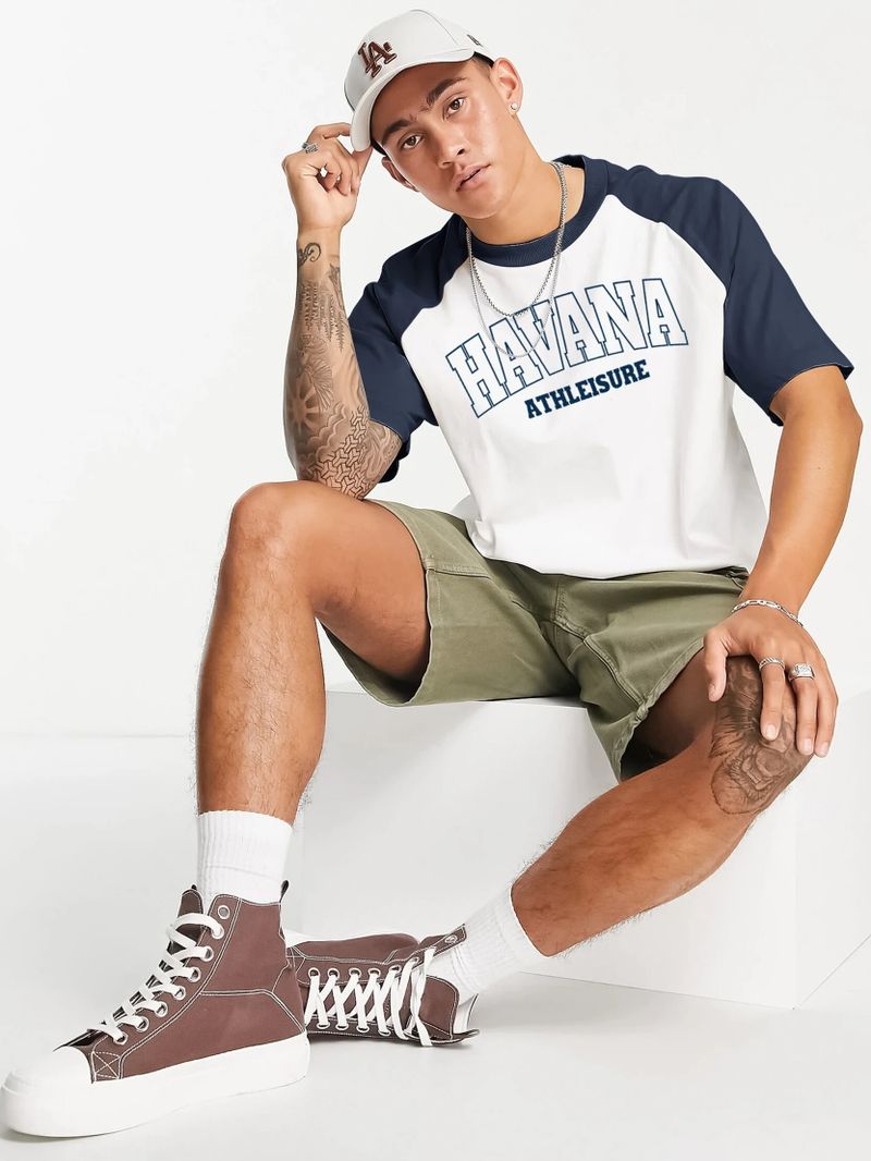 Jump Cuts Men Printed Round Neck Cotton Blend White T-Shirt - Image 5