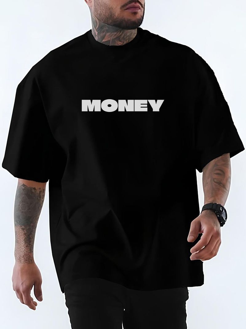 HADAR Men Black Cotton Blend T-Shirt - Image 6