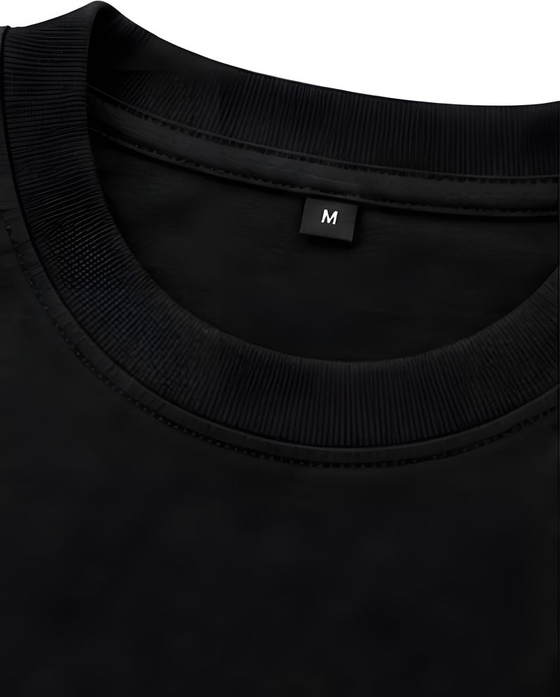 Midnite Men Graphic Print Black T-Shirt - Image 5