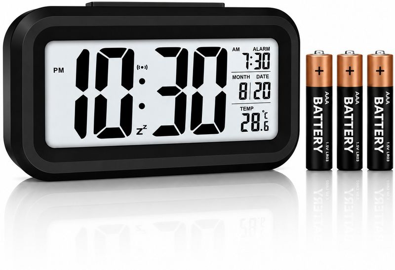 MrCLOCK Digital Black Clock - Image 2