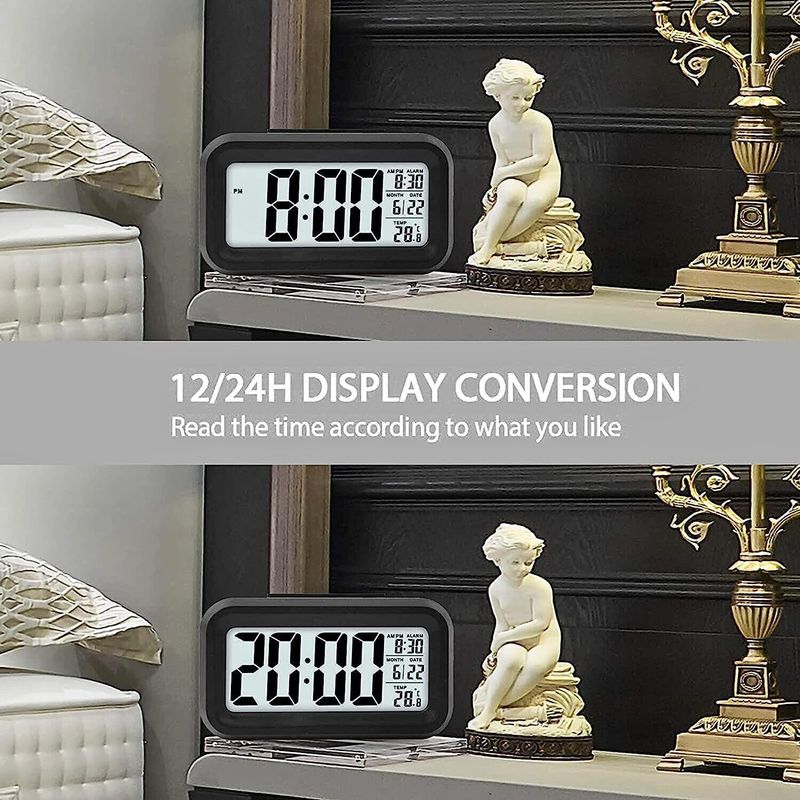 Silencio Digital Black Clock - Image 5