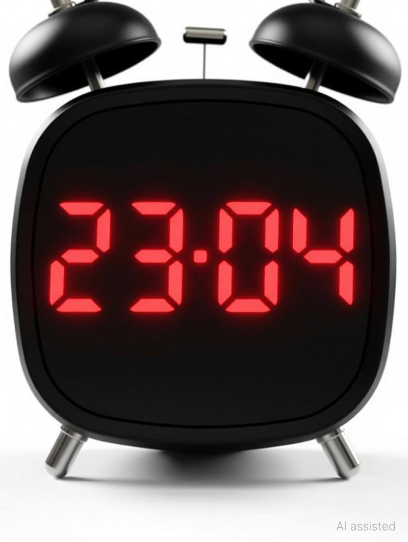 ELNEOR Digital Black Clock - Image 3