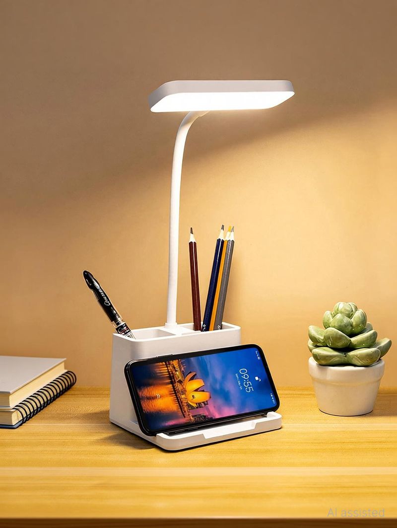 iDOLESHOP 3 Color LED Rechargeable Night Lamp - Image 3
