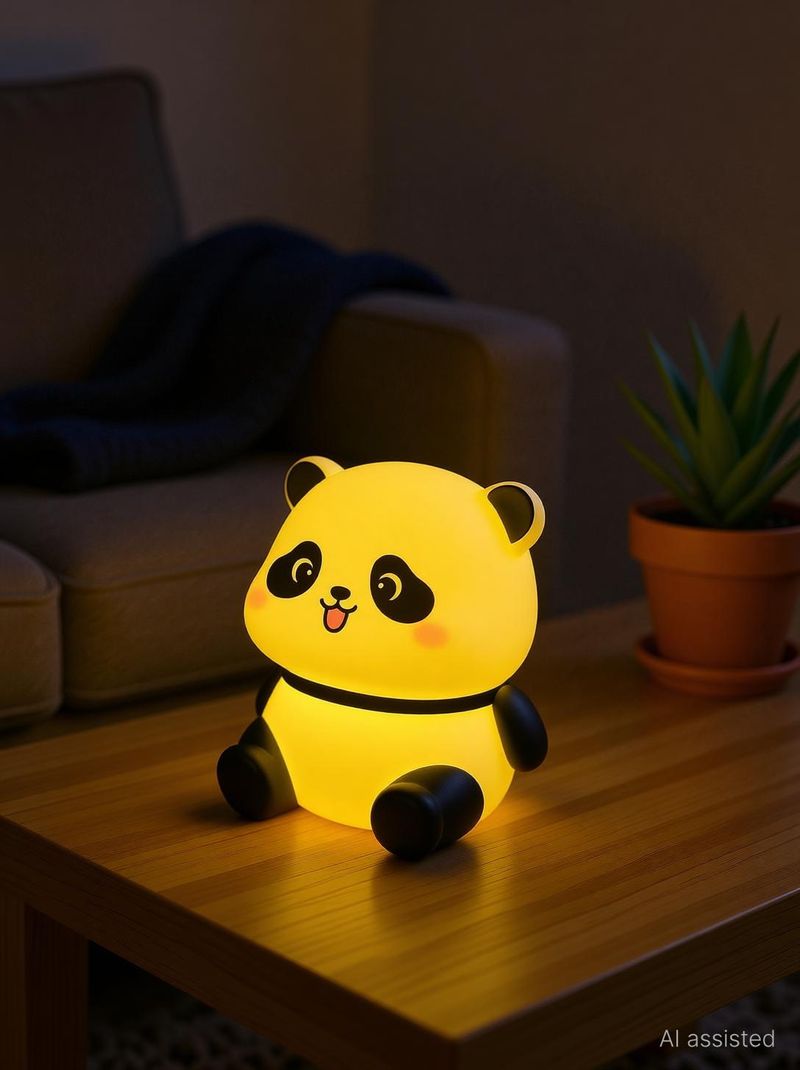KAVIKJ Mini Panda LED Night Light for Kids - Image 3