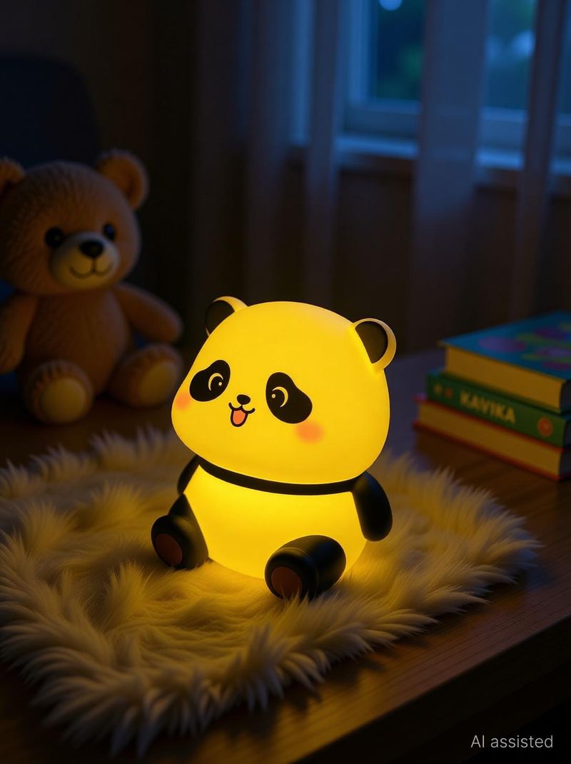 KAVIKJ Mini Panda LED Night Light for Kids - Image 4