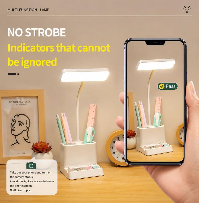 iDOLESHOP 3 Color LED Rechargeable Night Lamp - Image 6
