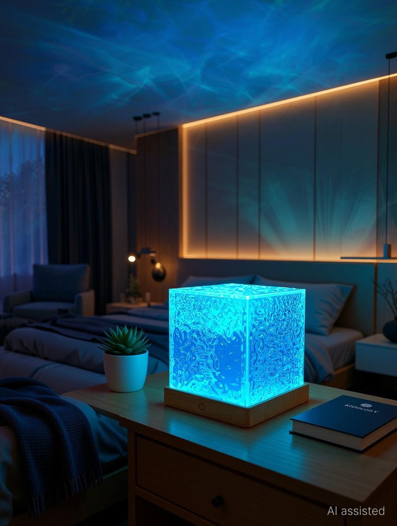 KIDOLOGY Ocean Wave LED Projector Lamp - Image 2