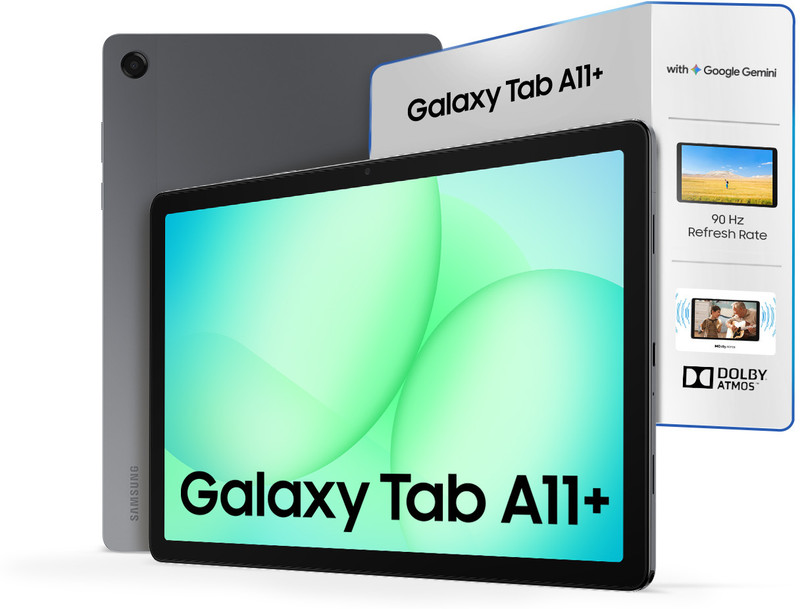Samsung Galaxy Tab A11+ 6 Gb Ram 128 Gb Rom 11 Inch With Wi-fi+5g Gaming Mediatek Mt8755 Tablet Gray