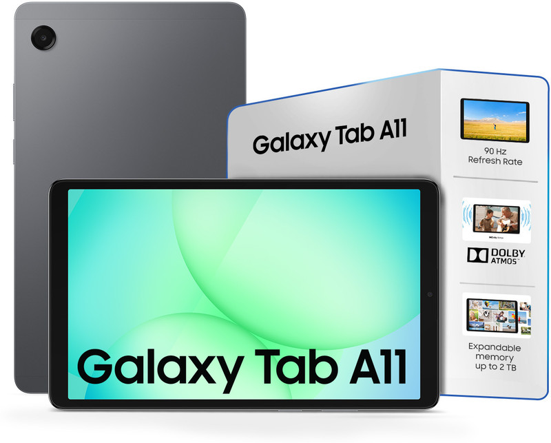 Samsung Galaxy Tab A11 8 GB RAM 128 GB ROM 8.7 inch with Wi-Fi+4G...more — image 1 of 25
