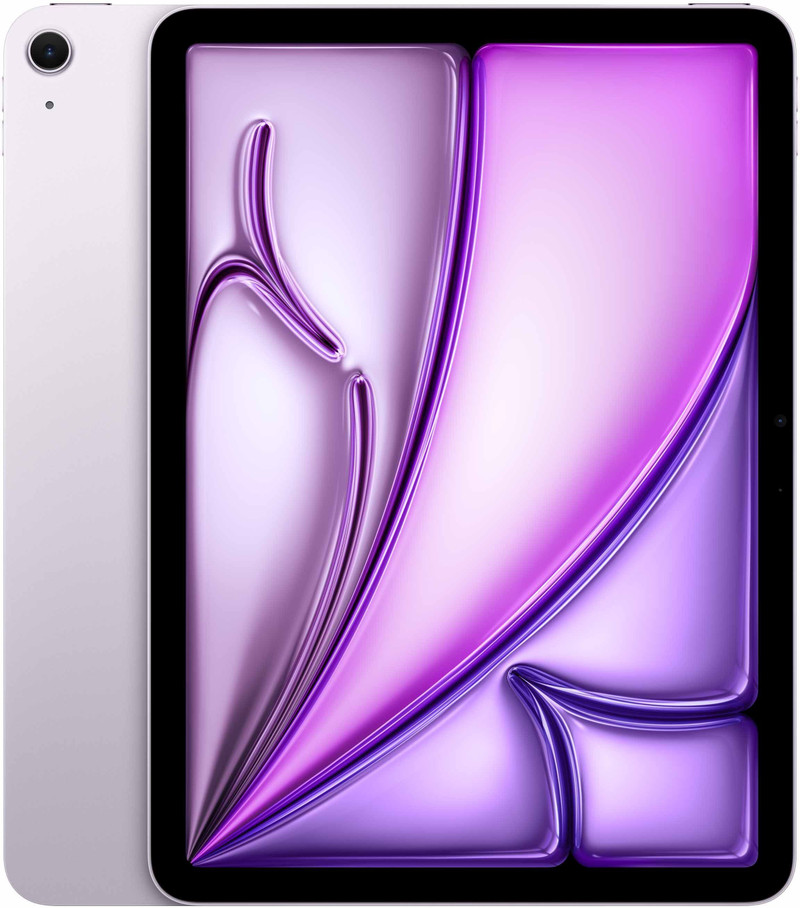 Apple iPad Air 128 GB ROM 11.0 inch with Wi-Fi Only Apple M4 chip (Purple)