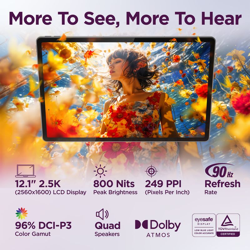 Lenovo Idea Tab Plus 12.1 inch 8GB RAM 256GB ROM - Image 6