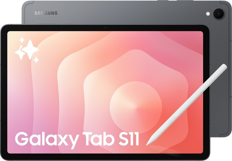 Samsung Galaxy Tab S11 With S Pen 12 GB RAM 128 GB ROM 11.0 inch with Wi-Fi Only Gaming MediaTek Dimensity 9400+ Tablet (Silver)