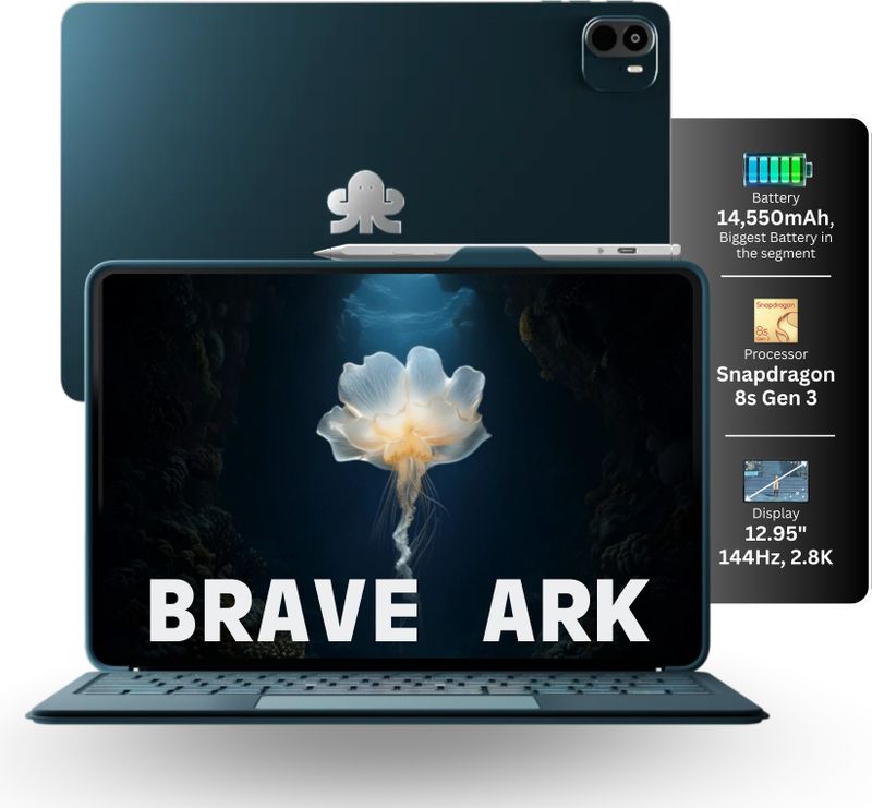 Brave Ark 12.95 inch 12GB RAM 256GB ROM with Keyboard 3 Tablets - Image 2