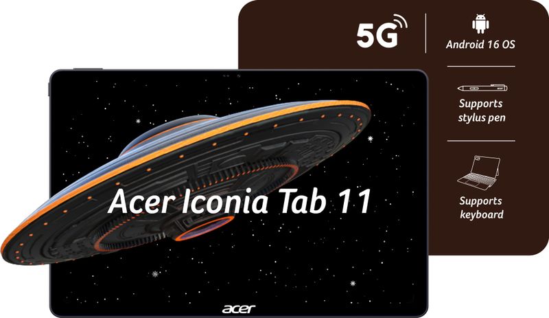 Acer Iconia Tab iM11 8 GB RAM 128 GB ROM 10.95 inch 5 g - Image 2