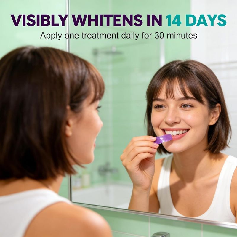 SMARTYWOMEN Teeth Whitening Purple Strips - Image 6