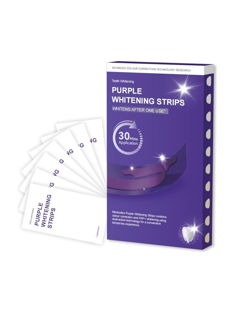 SMARTYWOMEN Teeth Whitening Purple Strips - Image 2
