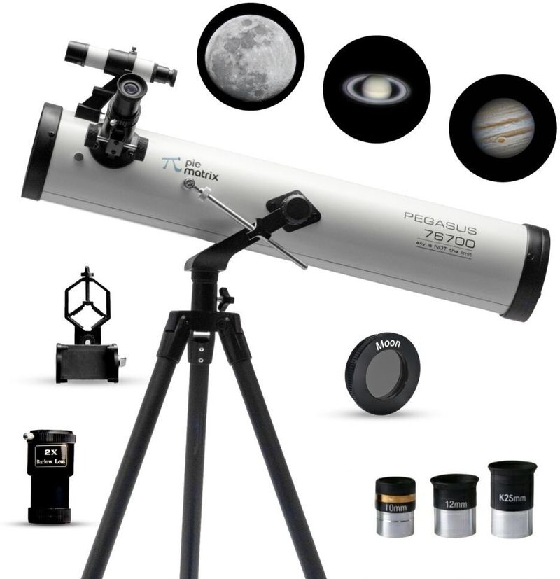 Pie Matrix Pegasus 76700 Reflector Telescope - Image 2