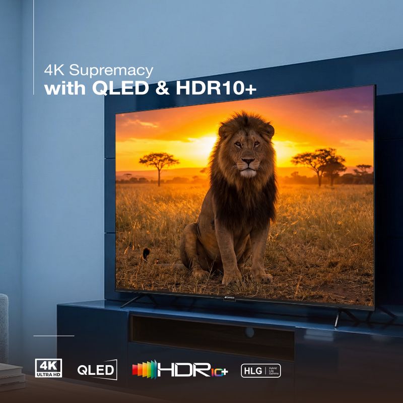 Sansui 140 cm (55 inch) QLED 4K Smart Google TV - Image 3