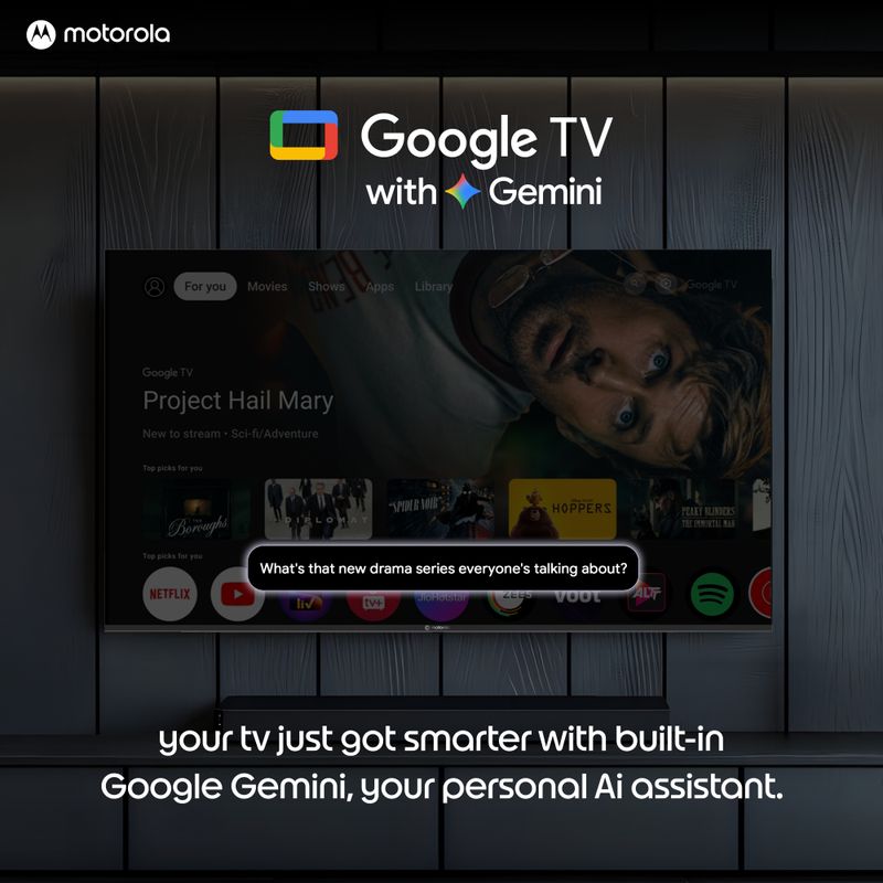 Motorola 127 cm (50 inch) QLED 4K Smart TV - Image 5