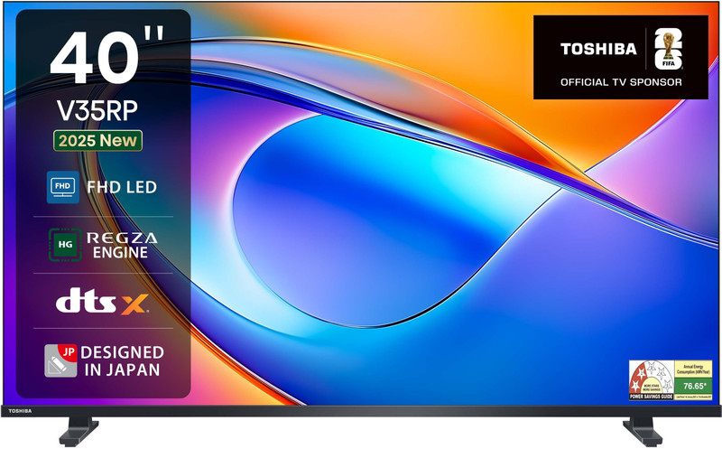 price history - TOSHIBA 40V35RP 100 cm (40 inch) Full HD LED Smart VIDAA TV with ...more