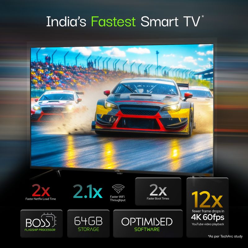 Lumio Vision 7 II 55 inch 4K QLED Smart TV - Image 5