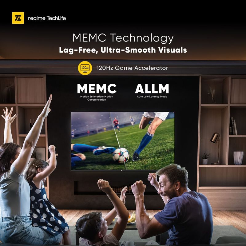 realme TechLife 75 inch QLED 4K Smart Google TV - Image 5