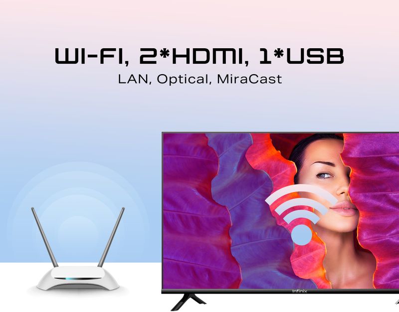 Infinix 32 inch HD Ready LED Smart Linux TV - Image 4