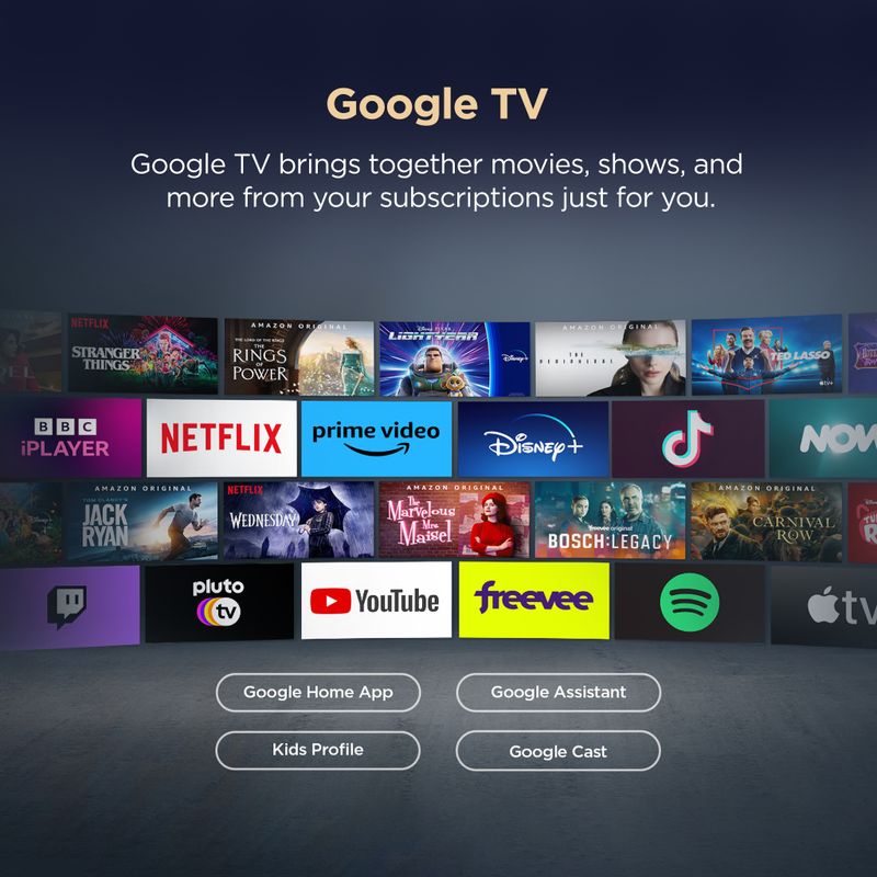 TCL 75Q6CS 75 inch 4K Mini LED Smart TV - Image 4