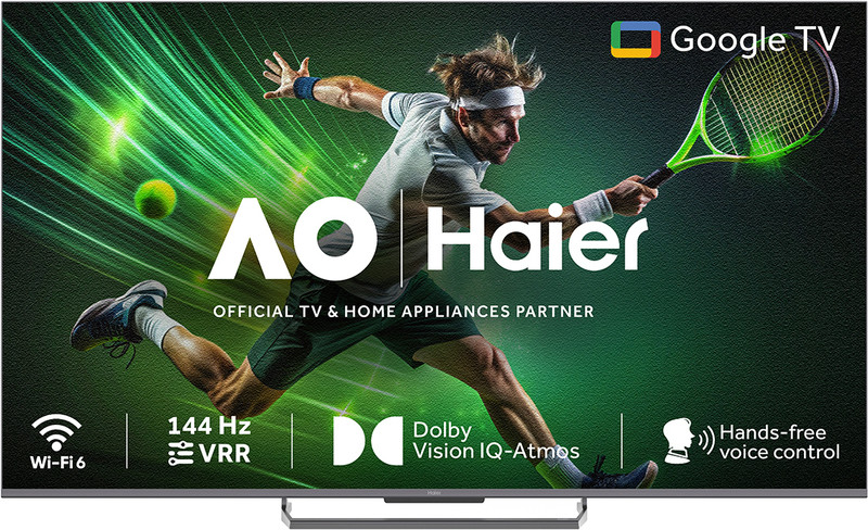 Haier 140 cm (55 inch) QLED Ultra HD (4K) Smart Google TV H55S90EUX