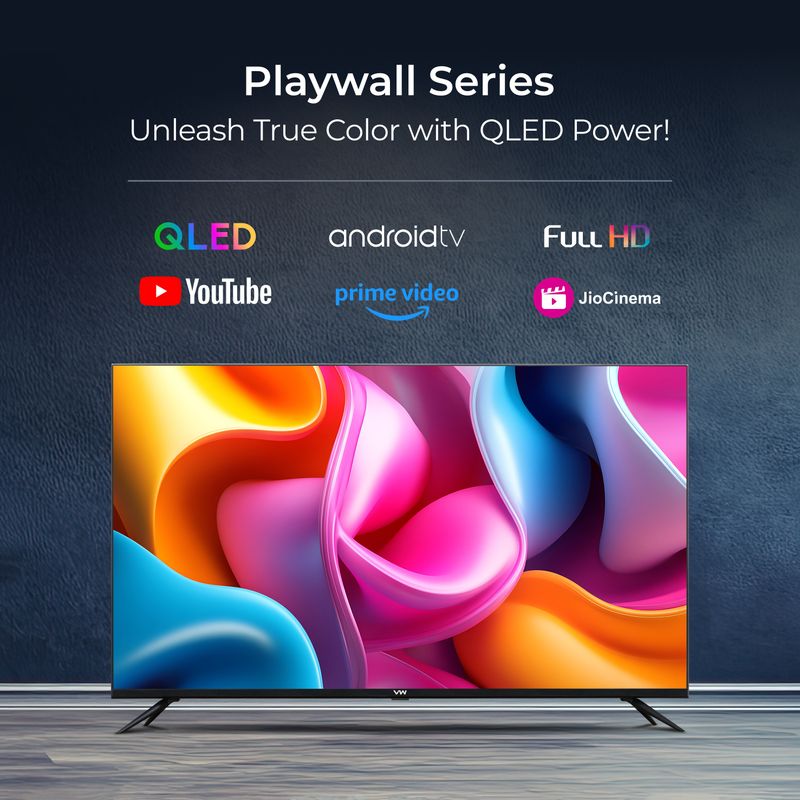 VW Spectra 43 inch QLED Full HD Smart Android TV - Image 5