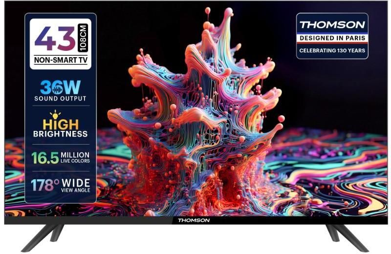 Thomson R9 Pro 108 cm (43 inch) QLED HD Ready TV 2026 Edition (43TH0099)