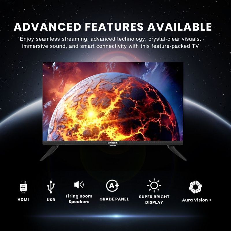 Uniboom 60 cm (24 inch) HD Ready LED TV - Image 3