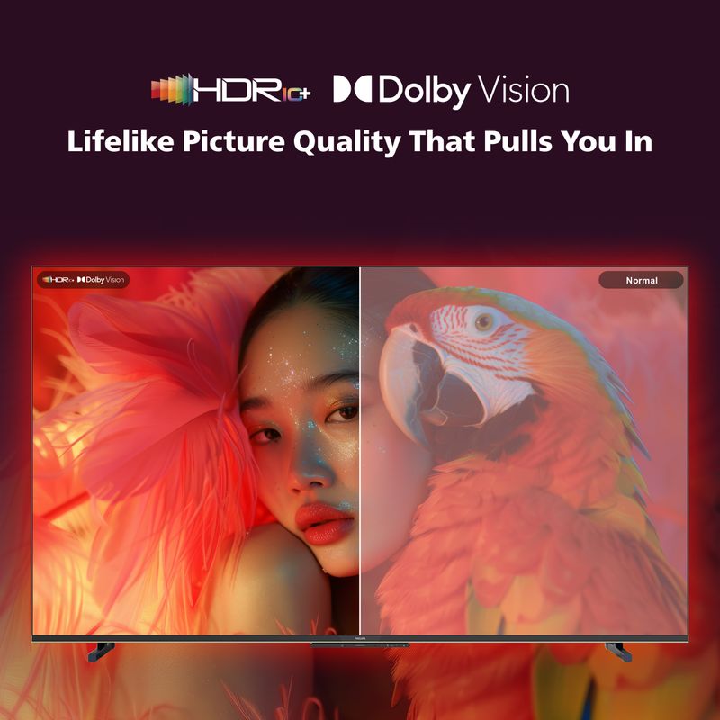 PHILIPS 75 inch QLED 4K Smart Google TV - Image 5