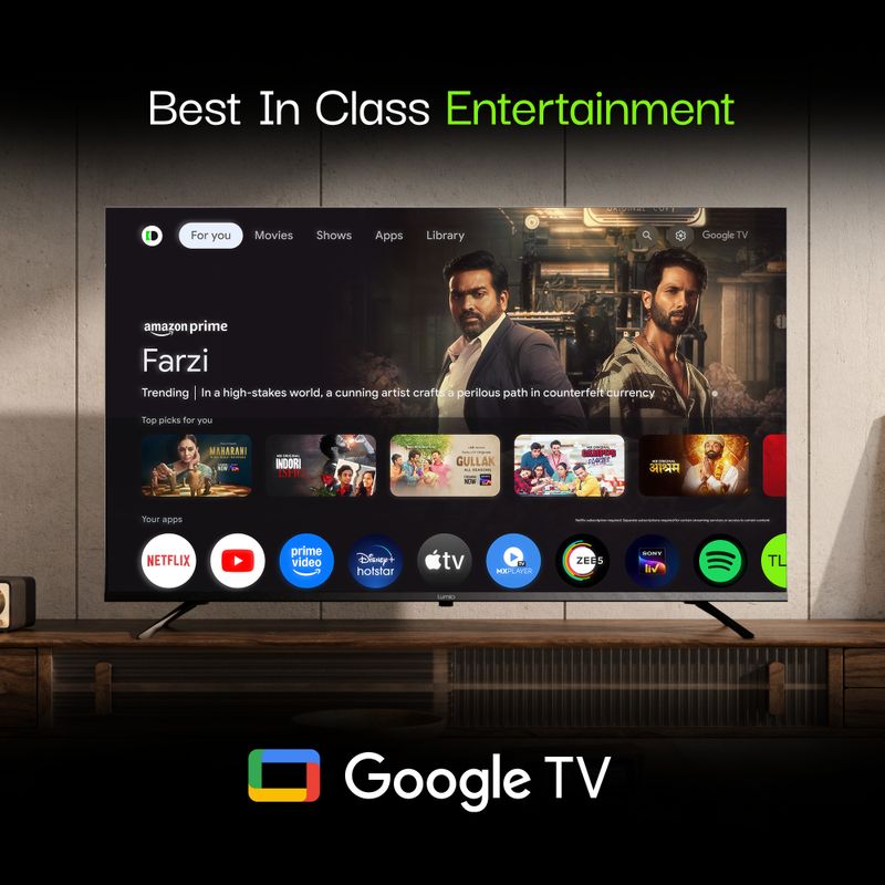 Lumio Vision 7 43 inch 4K QLED Smart TV - Image 6
