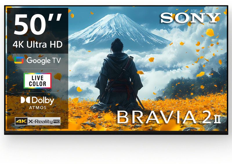 SONY BRAVIA 2 II 125.7 cm (50 inch) Ultra HD (4K) LED Smart Googl...more deal from flipkart