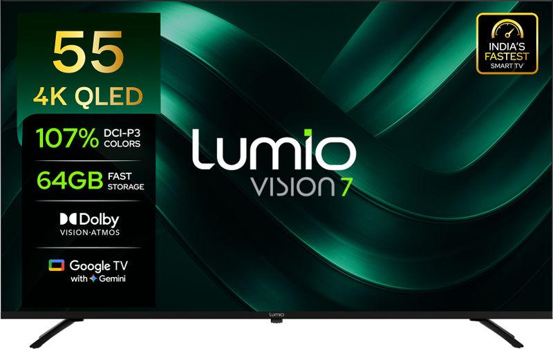 Lumio Vision 7 II 55 inch 4K QLED Smart TV - Image 2