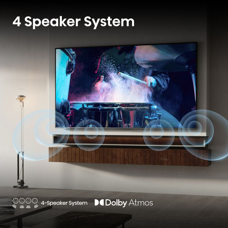 Hisense 50E75Q 50 inch QLED 4K Smart TV - Image 4
