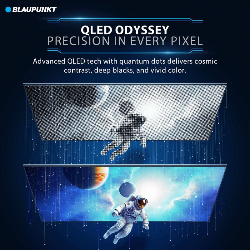 Blaupunkt 50 inch QLED 4K Smart Google TV - Image 4