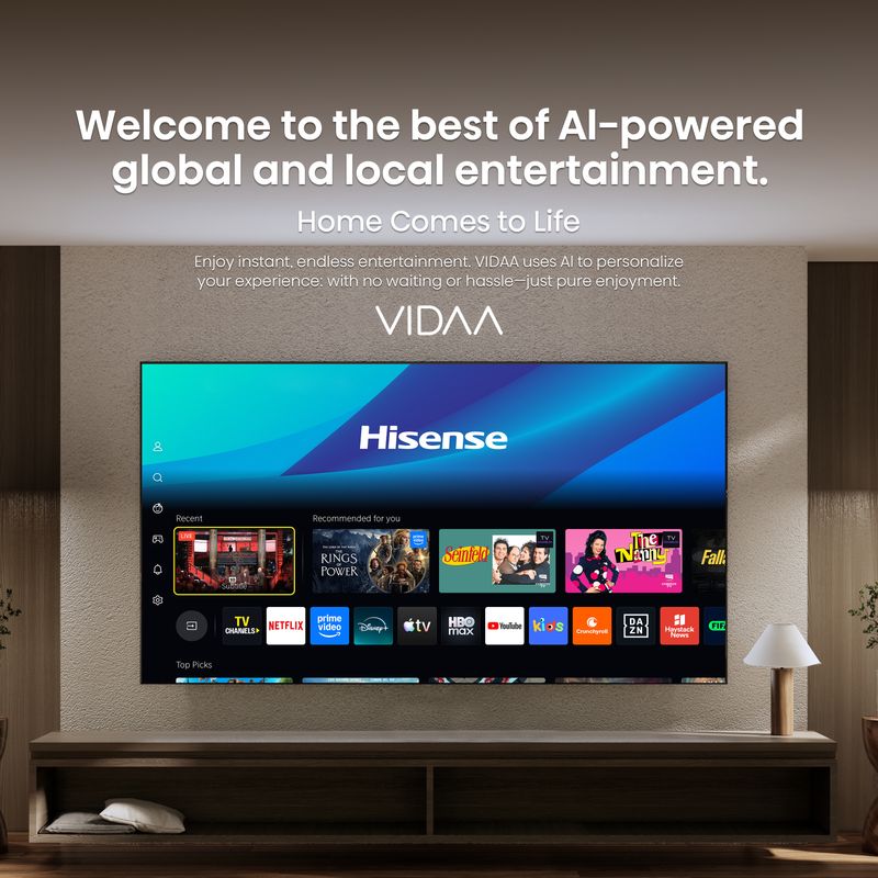 VIDAA 139 cm 4K Mini LED Smart TV 2026 Edition - Image 6