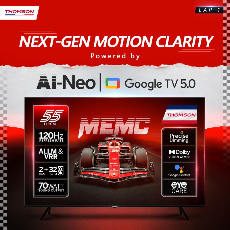 Thomson NeoX 55 inch QLED 4K Smart TV - Image 3